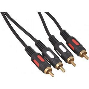 2 RCA CABLE MALE TO MALE