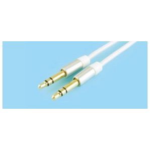 Audio Cable 3.5mm Stero male to male New type Silver