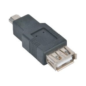 USB adapter A female to mini 5pin B male
